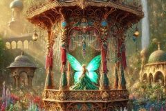 DALL·E-2025-07-11-21.38.00-A-hyper-photorealistic-close-up-vertical-fantasy-garden-scene-during-a-glowing-summer-day.-In-the-center-stands-a-breathtaking-bamboo-gazebo-designed