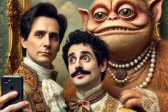 DALL·E-2025-10-11-00.49.20-An-ultra-hyperrealistic-photorealistic-vertical-selfie-style-portrait-of-two-men-inspired-by-Dylan-Dog-and-Groucho-standing-together-with-a-surreal-b