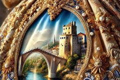 DALL·E-2025-10-11-00.49.42-An-ultra-hyperrealistic-photorealistic-extreme-close-up-of-the-lower-part-of-a-womans-ornate-baroque-gown-that-features-a-realistic-depiction-of-Most