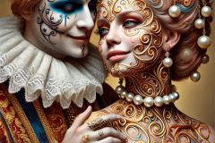 DALL·E-2025-10-11-00.53.35-An-ultra-hyperrealistic-surreal-baroque-close-up-vertical-portrait-of-a-court-jester-dancing-romantically-with-a-beautiful-woman.-Both-wear-extravagan