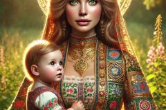 DALL·E-2025-09-13-00.51.00-An-ultra-hyperrealistic-vertical-full-body-portrait-in-ornate-fantasy-style-inspired-by-Mary-Ooms-showing-a-beautiful-woman-standing-upright-holding