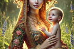 DALL·E-2025-09-13-00.51.03-An-ultra-hyperrealistic-vertical-full-body-portrait-in-ornate-fantasy-style-inspired-by-Mary-Ooms-showing-a-beautiful-woman-standing-upright-holding