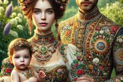 DALL·E-2025-09-13-00.51.07-An-ultra-hyperrealistic-vertical-full-body-portrait-in-ornate-fantasy-style-inspired-by-Mary-Ooms-showing-a-beautiful-woman-and-a-man-standing-togeth