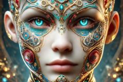 DALL·E-2025-09-13-00.51.46-An-ultra-hyperrealistic-vertical-close-up-portrait-in-ornate-fantasy-style-inspired-by-Mary-Ooms-showing-the-face-and-upper-body-of-a-highly-advanced