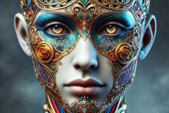 DALL·E-2025-09-13-00.51.47-An-ultra-hyperrealistic-vertical-close-up-portrait-in-ornate-fantasy-style-inspired-by-Mary-Ooms-showing-the-face-and-upper-body-of-a-highly-advanced