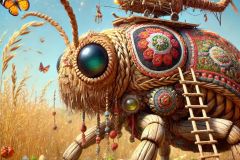DALL·E-2025-06-30-20.18.15-Extreme-close-up-photorealistic-surreal-creature-inspired-by-rural-folklore-and-Milic-of-Macvas-visionary-style.-The-creature-looks-alive-and-believ
