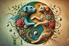 DALL·E-2025-09-13-01.03.12-An-ultra-hyperrealistic-horizontal-close-up-artistic-scene-of-a-cat-and-a-dog-intertwined-in-playful-motion-their-bodies-abstractly-forming-a-perfect