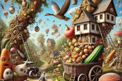 DALL·E-2025-06-30-20.19.00-Extreme-close-up-photorealistic-surreal-scene-that-blends-seoski-folklor-rural-Balkan-folklore-the-dreamlike-chaos-of-Hieronymus-Bosch-and-the-vi