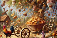 DALL·E-2025-06-30-20.19.10-Extreme-close-up-photorealistic-surreal-village-scene-in-motion-blending-rural-Balkan-folklore-Hieronymus-Bosch-style-chaos-and-the-visionary-drea