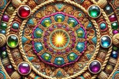 DALL·E-2025-06-30-20.19.42-Extreme-close-up-photorealistic-mandala-inspired-by-Balkan-folklore-and-the-visionary-style-of-Milic-of-Macva.-The-mandala-contains-vibrant-colorful
