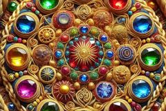 DALL·E-2025-06-30-20.19.44-Extreme-close-up-photorealistic-mandala-inspired-by-Balkan-folklore-and-the-visionary-style-of-Milic-of-Macva.-The-mandala-contains-vibrant-colorful