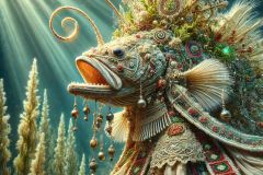 DALL·E-2025-06-30-20.21.32-Extreme-close-up-photorealistic-surreal-underwater-scene-inspired-by-Milic-of-Macva.-A-majestic-folkloric-underwater-being-with-glowing-pearl-skin-an