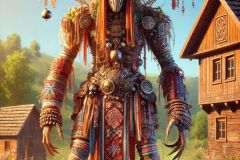 DALL·E-2025-06-30-20.22.52-Full-body-extreme-close-up-photorealistic-surreal-being-in-a-magical-rural-setting-inspired-by-Milic-of-Macva.-The-being-stands-tall-in-a-bright-sum