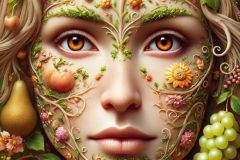 DALL·E-2025-09-19-22.44.26-An-ultra-hyperrealistic-vertical-close-up-portrait-of-a-beautiful-gentle-woman-tree-figure-in-ornate-Mary-Ooms–inspired-style.-Her-lifelike-feminine-f