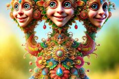 DALL·E-2025-09-19-22.56.42-An-ultra-hyperrealistic-vertical-full-body-portrait-of-a-surreal-fantastical-creature-in-ornate-Mary-Ooms–inspired-style.-The-creature-stands-proudly-