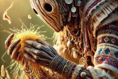 DALL·E-2025-06-30-20.23.56-Extreme-close-up-photorealistic-surreal-full-body-image-of-a-fantastical-folkloric-being-inspired-by-Milic-of-Macva.-The-humanoid-figure-is-composed-