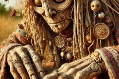 DALL·E-2025-06-30-20.23.59-Extreme-close-up-full-body-photorealistic-image-of-a-different-surreal-folkloric-being-inspired-by-Milic-of-Macva.-The-creature-is-humanoid-but-clear