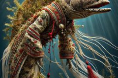 DALL·E-2025-06-30-20.24.24-Full-body-extreme-close-up-photorealistic-surreal-underwater-image-inspired-by-Milic-of-Macva.-A-majestic-humanoid-moray-eel-man-hybrid-floats-gracef