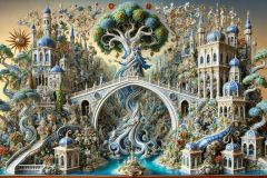 DALL·E-2025-09-19-23.50.32-An-ultra-hyperrealistic-horizontal-fantasy-panorama-in-ornate-Mary-Ooms–inspired-style-depicting-a-monumental-porcelain-world-inspired-by-the-Old-Bri