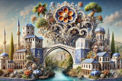 DALL·E-2025-09-19-23.50.35-An-ultra-hyperrealistic-horizontal-fantasy-panorama-in-ornate-Mary-Ooms–inspired-style-depicting-a-monumental-porcelain-world-inspired-by-the-Old-Bri