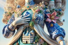 DALL·E-2025-09-19-23.53.32-An-ultra-hyperrealistic-vertical-fantasy-sculpture-in-ornate-Mary-Ooms–inspired-style-representing-Bosnia-and-Herzegovina-as-a-monumental-porcelain-a
