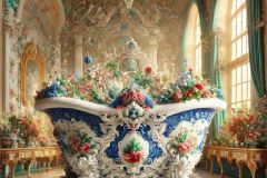 DALL·E-2025-09-20-00.33.06-An-ultra-hyperrealistic-vertical-fantasy-scene-combining-styles_-the-central-focus-is-a-monumental-porcelain-bathtub-in-ornate-Mary-Ooms–inspired-styl