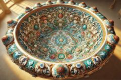 DALL·E-2025-09-20-00.33.54-An-ultra-hyperrealistic-top-down-close-up-view-of-the-interior-of-a-monumental-porcelain-bathtub-richly-decorated-in-ornate-Mary-Ooms–inspired-style