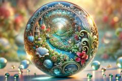 DALL·E-2025-09-20-00.48.11-An-ultra-hyperrealistic-horizontal-close-up-of-a-single-enormous-glass-marble-shown-as-a-breathtaking-magical-world-contained-within-glass.-The-marbl