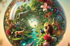 DALL·E-2025-09-20-00.49.48-An-ultra-hyperrealistic-vertical-close-up-of-a-single-enormous-glass-marble-wide-and-magnificent-dominating-the-frame.-The-glossy-surface-reflects-s