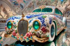 DALL·E-2025-09-20-16.03.35-An-ultra-hyperrealistic-vertical-close-up-of-a-fantastical-automobile-displayed-inside-a-surreal-showroom.-The-car-appears-like-a-living-sculpture-de