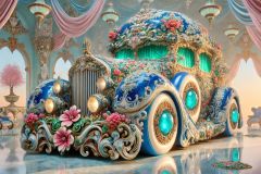 DALL·E-2025-09-20-16.06.44-An-ultra-hyperrealistic-horizontal-side-view-of-a-massive-fantastical-automobile-designed-in-ornate-Mary-Ooms–inspired-style.-The-vehicle-is-enormous