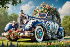 DALL·E-2025-09-20-16.06.48-An-ultra-hyperrealistic-horizontal-side-view-of-a-colossal-fantastical-automobile-placed-outdoors-in-nature.-The-massive-vehicle-dominates-the-scene-