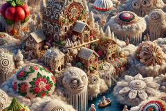 DALL·E-2025-06-30-20.31.08-Extreme-close-up-photorealistic-surreal-sky-village-scene-inspired-by-Hieronymus-Bosch-and-Milic-of-Macva.-The-dreamlike-landscape-floats-among-cloud