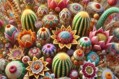 DALL·E-2025-06-30-20.32.32-Extreme-close-up-photorealistic-surreal-scene-inspired-by-Milic-of-Macva.-The-entire-image-is-filled-with-a-lush-array-of-fantastical-flower-bouquets