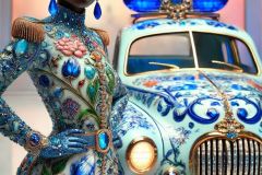DALL·E-2025-09-20-16.15.25-An-ultra-hyperrealistic-vertical-close-up-surreal-scene-of-a-fantastical-jewel-like-police-car-with-a-beautiful-African-policewoman-standing-beside-it