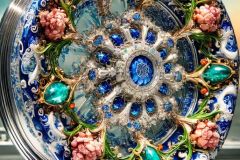 DALL·E-2025-09-20-16.15.50-An-ultra-hyperrealistic-vertical-extreme-close-up-of-a-fantastical-jewel-like-car-wheel-rim.-The-ornate-rim-gleams-with-a-porcelain-like-gloss-and-is-
