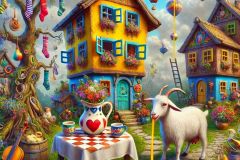 DALL·E-2025-07-01-20.13.47-An-extreme-close-up-photorealistic-and-surreal-image-of-a-joyful-and-strange-scene-in-a-colorful-floating-village-inspired-by-Yugoslav-naive-art.-A-