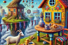 DALL·E-2025-07-01-20.13.49-An-extreme-close-up-photorealistic-and-surreal-image-of-a-joyful-and-strange-scene-in-a-colorful-floating-village-inspired-by-Yugoslav-naive-art-wi