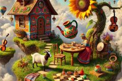 DALL·E-2025-07-01-20.13.58-An-extreme-close-up-photorealistic-and-surreal-image-of-a-joyful-and-imaginative-scene-in-a-floating-village-above-the-clouds-inspired-by-Yugoslav-n