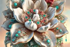 DALL·E-2025-09-28-17.34.10-An-ultra-hyperrealistic-vertical-surreal-scene-in-the-style-of-Mary-Ooms-showing-a-gigantic-porcelain-flower-opened-wide-even-more-ornate-and-extrav