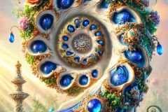 DALL·E-2025-09-28-17.34.40-An-ultra-hyperrealistic-vertical-surreal-scene-in-the-style-of-Mary-Ooms-showing-a-gigantic-spiral-shaped-porcelain-flower-growing-on-a-tall-ornate-s