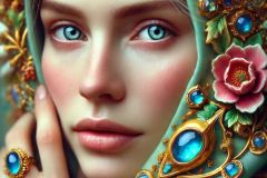 DALL·E-2025-09-28-17.34.47-An-ultra-hyperrealistic-vertical-close-up-portrait-of-an-unbelievably-beautiful-woman-in-the-style-of-Mary-Ooms.-Her-face-is-photorealistic-serene-a