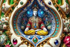 DALL·E-2025-09-28-17.35.30-An-ultra-hyperrealistic-vertical-extreme-close-up-surreal-scene-in-the-style-of-Mary-Ooms-focusing-on-a-gigantic-porcelain-cactus.-The-glossy-porcela