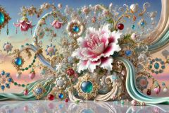 DALL·E-2025-09-28-17.36.08-An-ultra-hyperrealistic-horizontal-surreal-scene-in-the-style-of-Mary-Ooms-showing-an-enormous-fantastical-porcelain-flower-at-the-center-with-spraw
