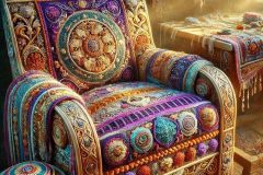 DALL·E-2025-07-01-20.21.25-Extreme-close-up-photorealistic-surreal-interior-scene-inspired-by-Milic-of-Macva.-A-richly-carved-folkloric-armchair-and-part-of-a-wooden-table-are-