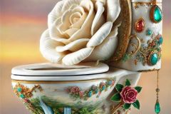 DALL·E-2025-09-28-17.38.19-An-ultra-hyperrealistic-vertical-surreal-scene-showing-a-luxurious-porcelain-toilet-viewed-from-the-side-designed-as-both-functional-and-fantastical-