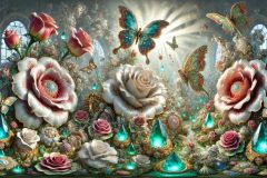 DALL·E-2025-09-28-17.40.40-An-ultra-hyperrealistic-horizontal-panoramic-view-of-a-fantastical-porcelain-garden-in-the-ornate-style-of-Mary-Ooms.-The-scene-is-filled-with-giganti