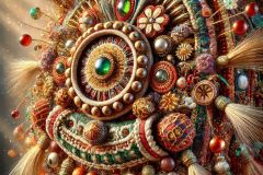 DALL·E-2025-07-01-20.22.35-Extreme-close-up-photorealistic-surreal-image-of-a-fantastical-folkloric-object-that-does-not-exist-inspired-by-Milic-of-Macva.-The-object-is-richly