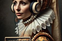 DALL·E-2025-10-11-00.36.17-An-ultra-hyperrealistic-vertical-surreal-portrait-styled-like-an-Old-Master-painting.-A-woman-is-depicted-in-baroque-fashion-wearing-richly-detailed-