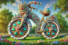 DALL·E-2025-10-11-00.41.16-An-ultra-hyperrealistic-horizontal-surreal-scene-of-a-gigantic-ornate-porcelain-bicycle-placed-outdoors-in-nature-designed-as-a-jewel-like-masterpiec